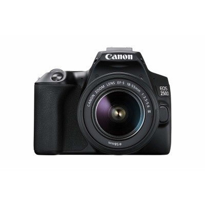 Canon Eos 250D Kit Ef-S 18-55Mm F3.5-5.6 Iii Black 