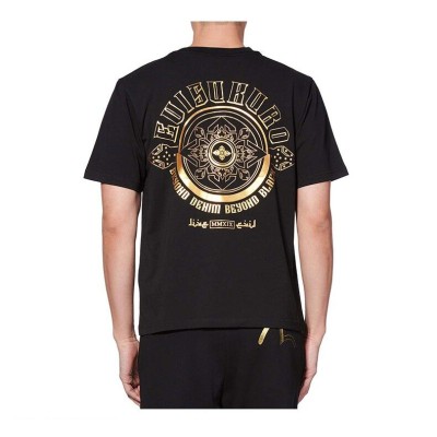 Evisu Fushengchao Loose Ins Men's T-shirt Short Sleeve Japanese Palace Co Branded Printed T-shirt for Couples